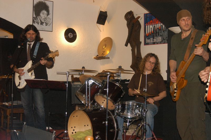 Skupina �alman Brothers Band v Rusty Nail Club, Brno