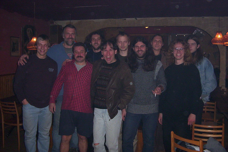 Skupina �alman Brothers Band v Prahe a okol�