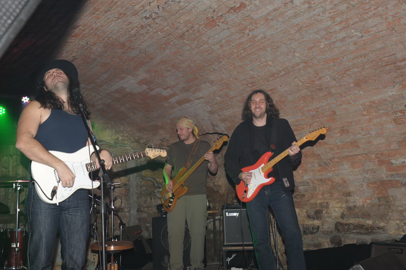 Skupina �alman Brothers Band v Prahe a okol�